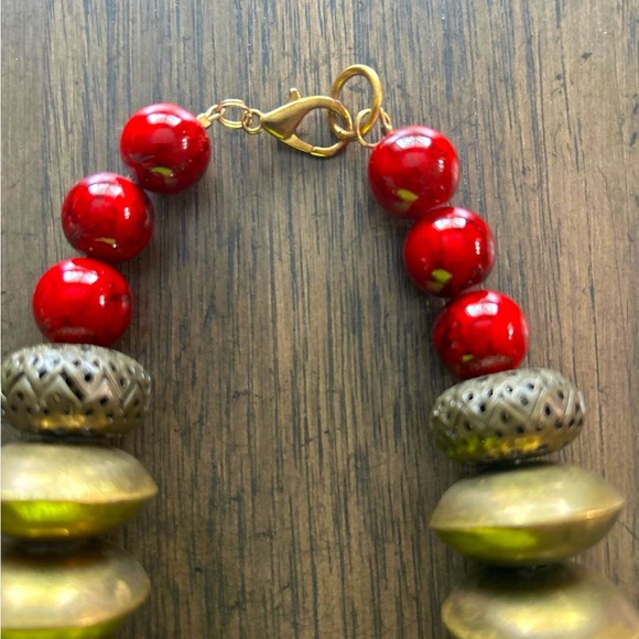 Tribal TeePee Statement Necklace - Picture 2 of 7